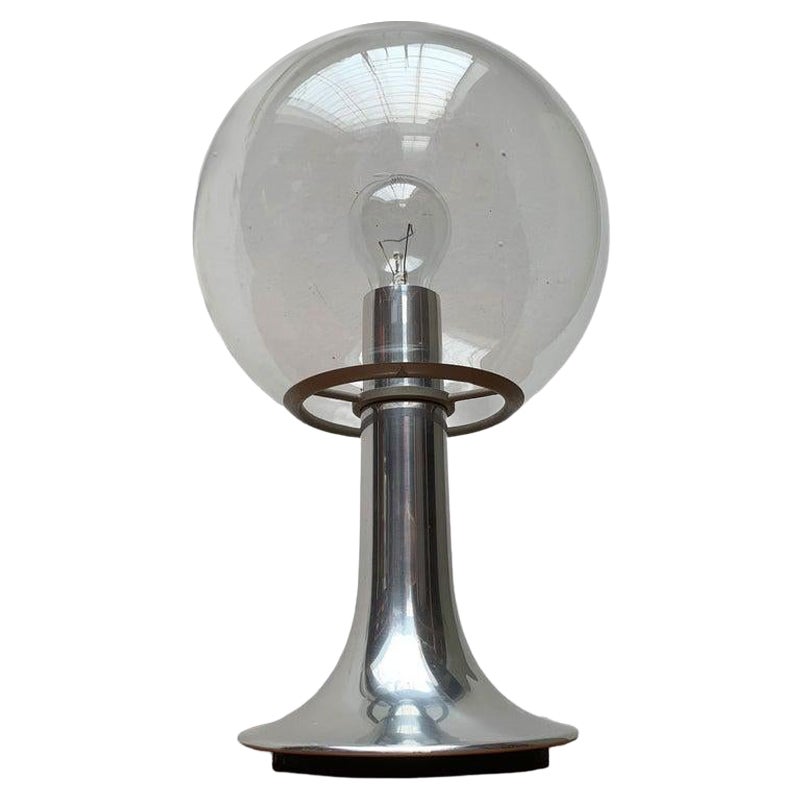 Lampada da tavolo a globo A Space AGE d'epoca, anni '70