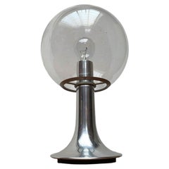 Vintage Space Age Globe Table Lamp, 1970s