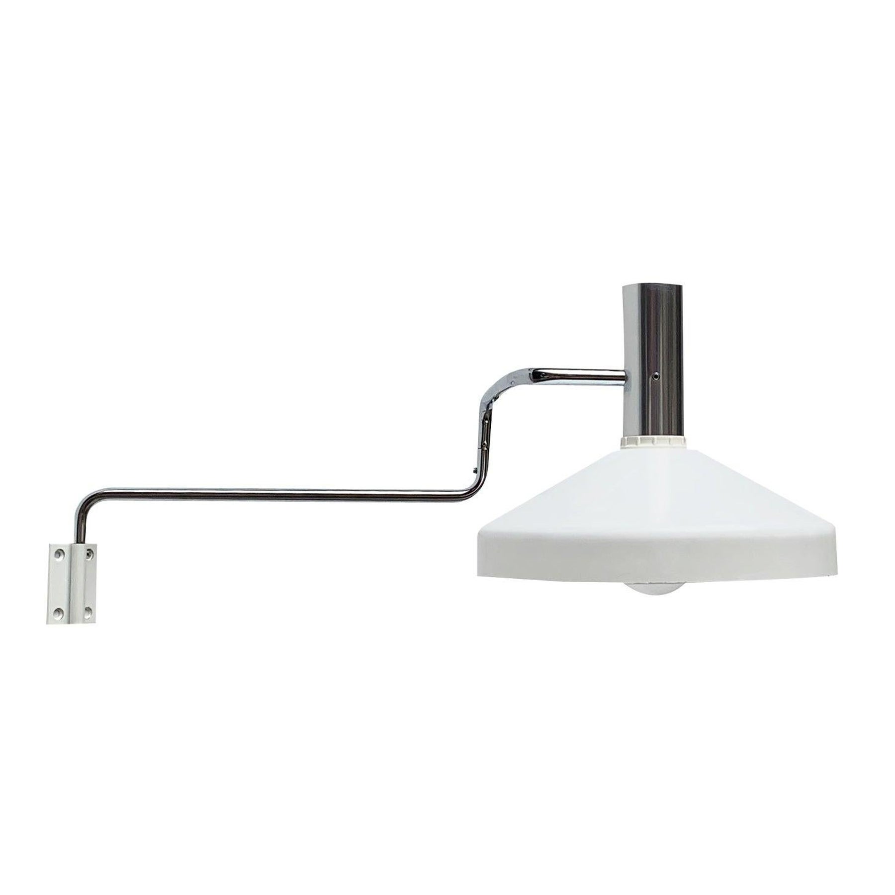 Mid-Century Swiss Pentarkus Wall Lamp by Rosemarie and Rico Baltensweiler, 1950s