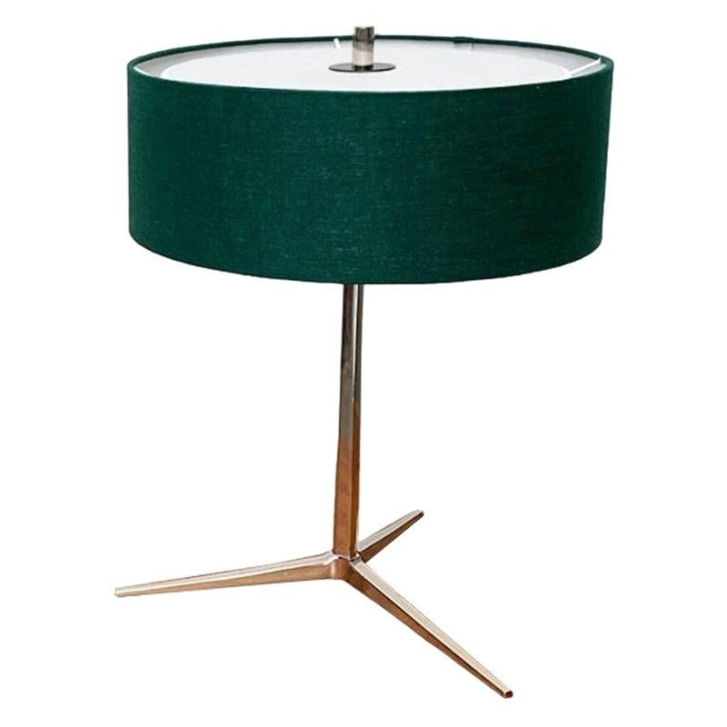 Deutsche minimalistische Dreibein-Tischlampe aus der Mitte des Jahrhunderts von Kaiser Leuchten, 1960er Jahre
