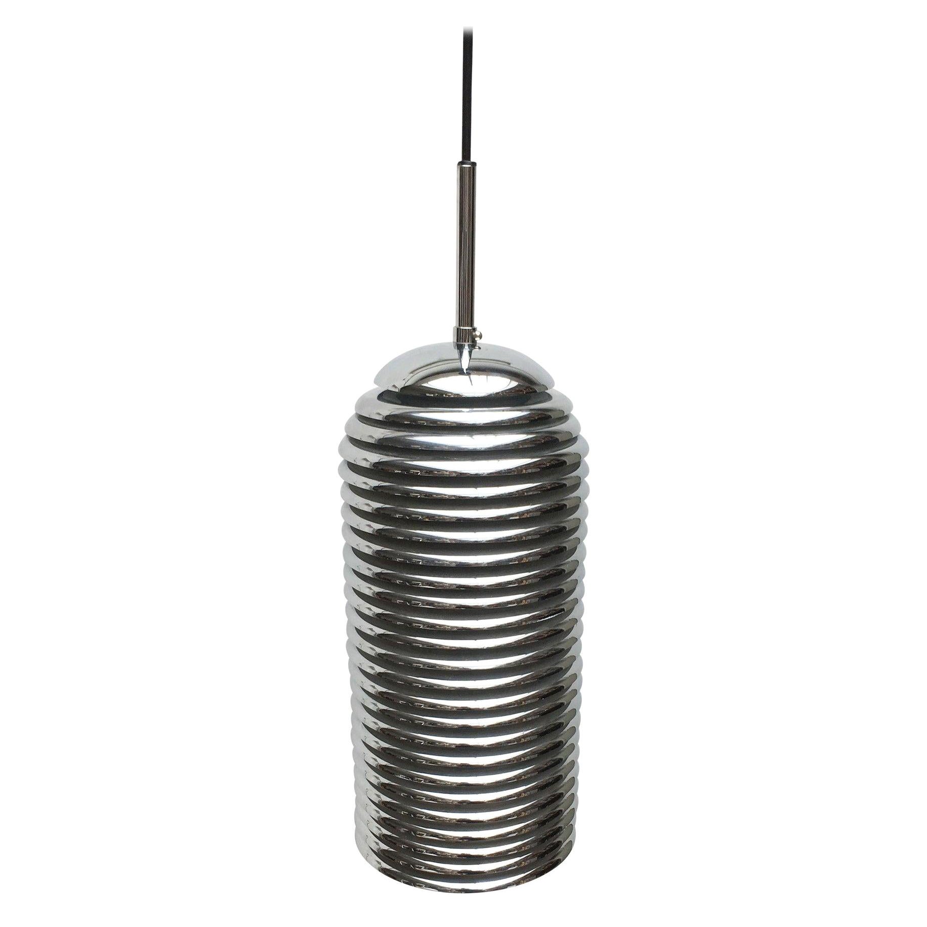Vintage German Space Age Saturno Pendant Lamp by Kazuo Motozawa for Staff