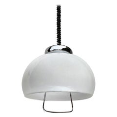 Mid-Century Italian Glass Pendant Lamp, 1960s