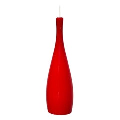 Lampe suspendue danoise modèle Bang en verre du milieu du siècle dernier par Jacob E. Bang, années 1960
