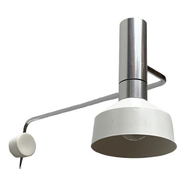 Mid-Century Swiss Minimalist Minilux Wall Lamp for Baltensweiler, 1960s