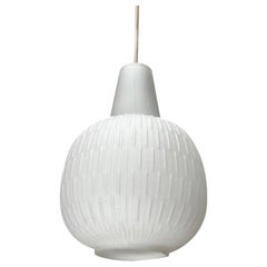 Mid-Century German Rimini Pendant Lamp in Glass by Aloys Gangkofner, 1960s