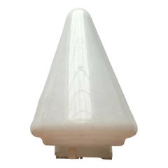 Vintage Murano Glass Cone Table Lamp, 1970s