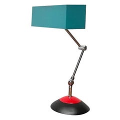 Lampada da tavolo minimalista A Space tedesca di metà secolo di Hoffmeister, anni '60