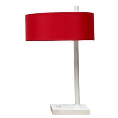 Minimalistische Mid-Century Schweizer Space Age Typ 26 Tischlampe von Temde, 1960er Jahre