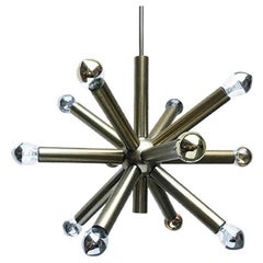 German Space Age Atomic Sputnik Chandelier