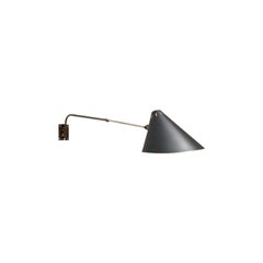 Lampada da parete minimalista tedesca di metà secolo di Hala 1960