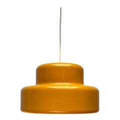 Lampe suspendue de poker danoise du milieu du siècle dernier par Jo Hammerborg pour Fog & Morup, années 1960