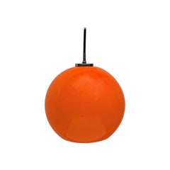 Vintage German Space Age AH 1 Glass Ball Pendant Lamp from Peill & Putzler 1970s