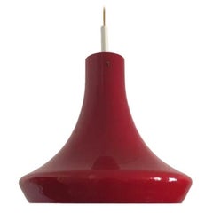Mid-Century German Space Age Tulip Glass Pedant Lamp, 1960s