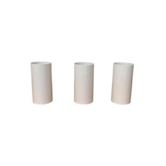 Ensemble de 3 plafonniers minimalistes du milieu du siècle dernier