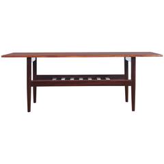 Mid-Century Modern Coffee Table in Rio Rosewood by Grete Jalk