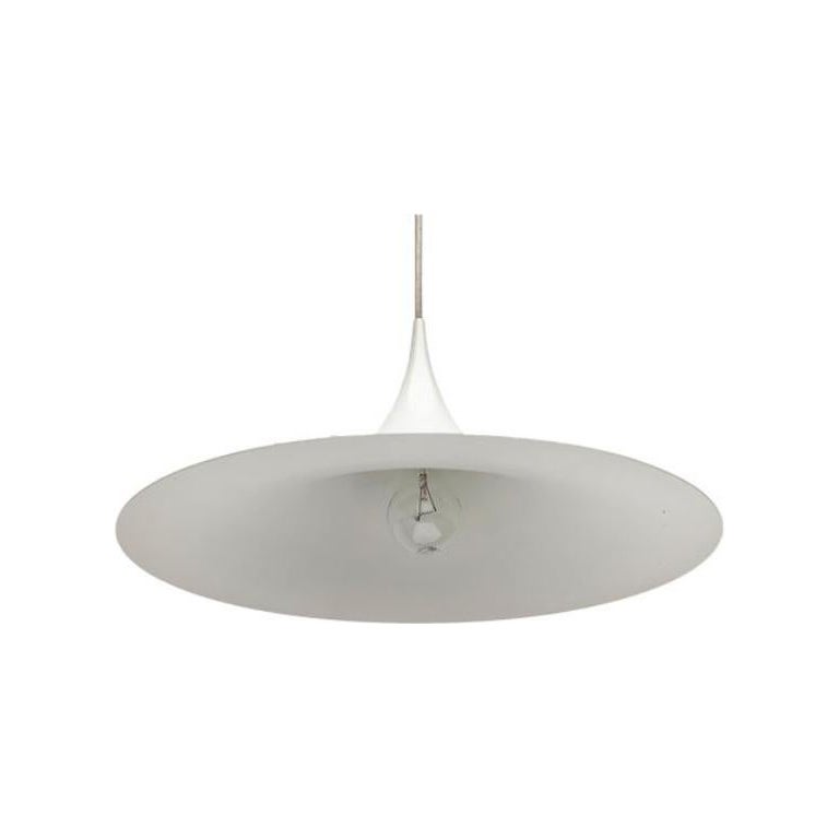 Vintage Semi Pendant Lamp by Bondrup & Thorup For Sale