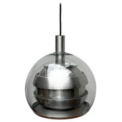 Deutsche Space Age Globe Pendelleuchte aus der Jahrhundertmitte von Doria, 1960er Jahre
