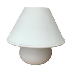 Vintage Space Age German Glass Table Lamp from Limburg, 1970s