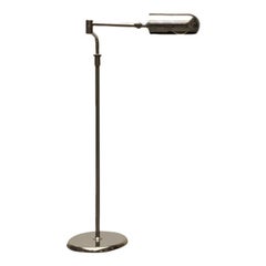 Lampadaire Hollywood Regency de Florian Schulz, années 1980