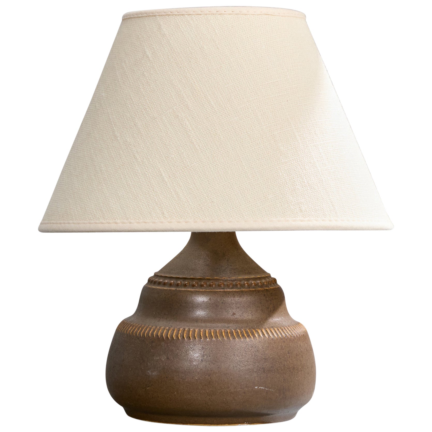 Klase Höganäs, lampe de table, grès, Suède, années 1960 en vente