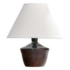 Höganäs Keramik, Lampada da tavolo, Gres, Svezia, anni '1940