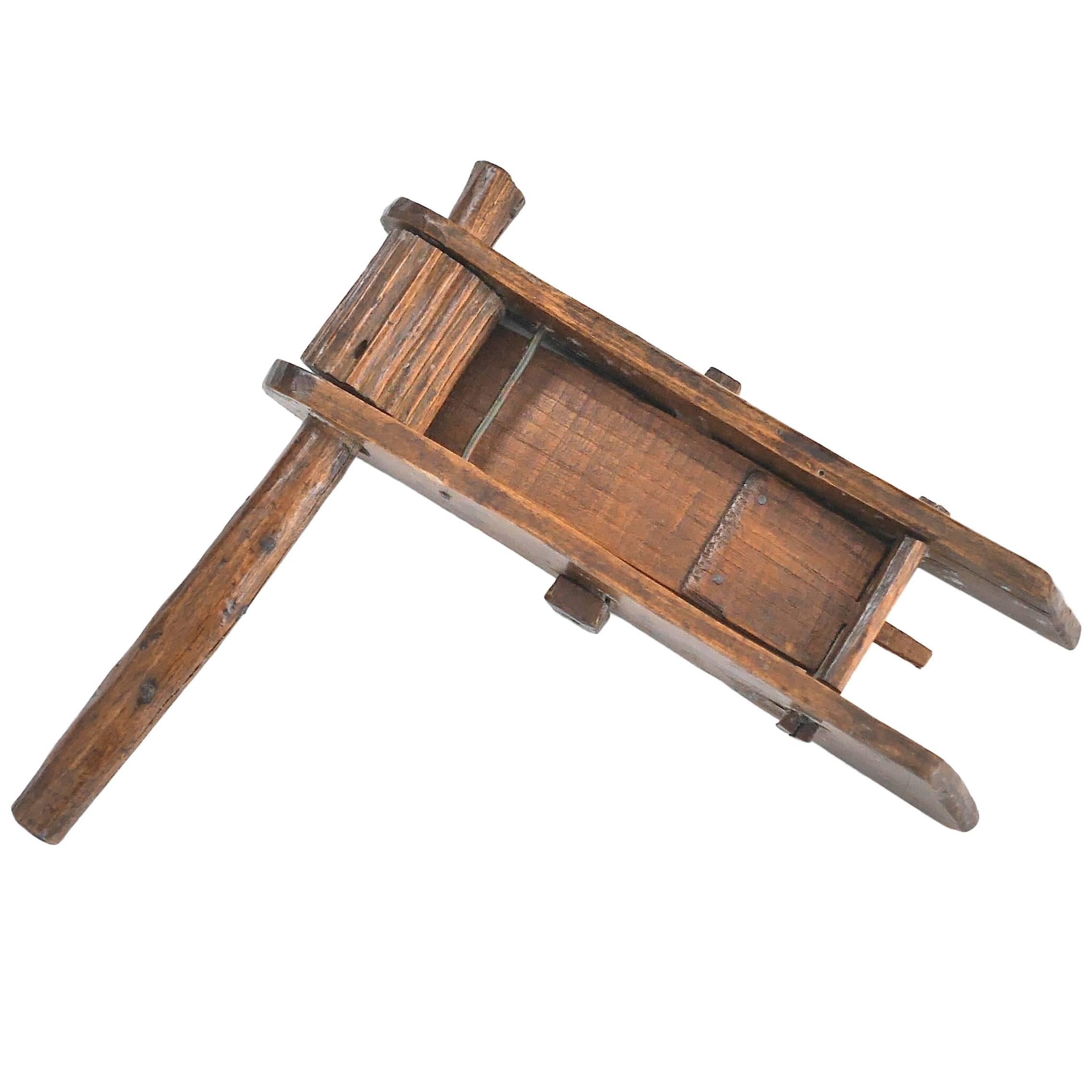 19th Century Wooden Rattle For Sale