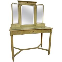 Louis XVI Style Painted Vanity