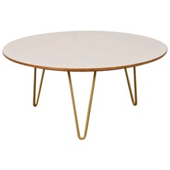 George Nelson for Herman Miller Coffee Table on Hairpin Legs, 1950s