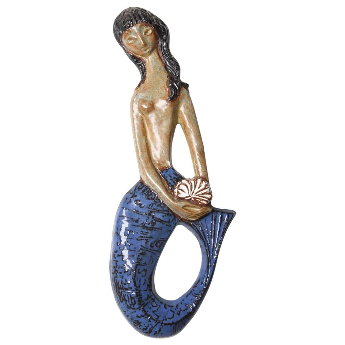 Amphora Ceramic Mermaid by Rogier Vandeweghe, Belgium