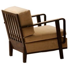 Rare Easy Chair, Swedish Modern, 1940s