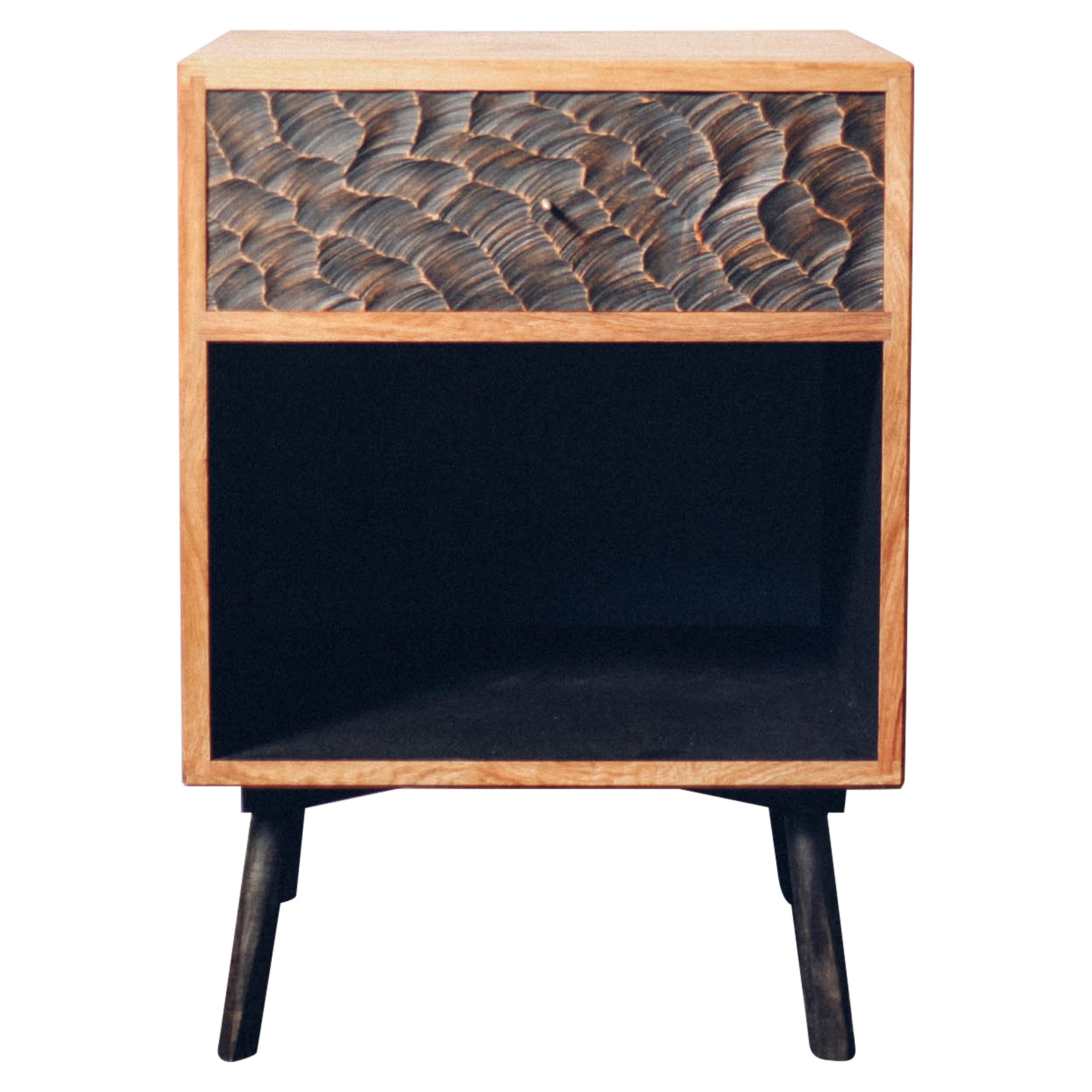 Choppy Waters Bedside Table by Temper Studio For Sale