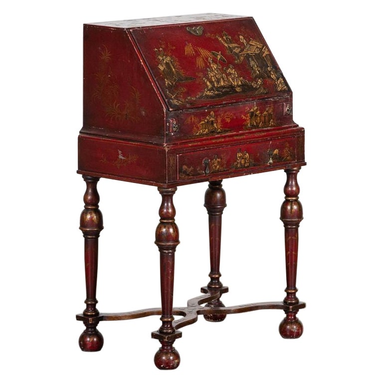 Escritorio Chinoiserie Decorativo Inglés