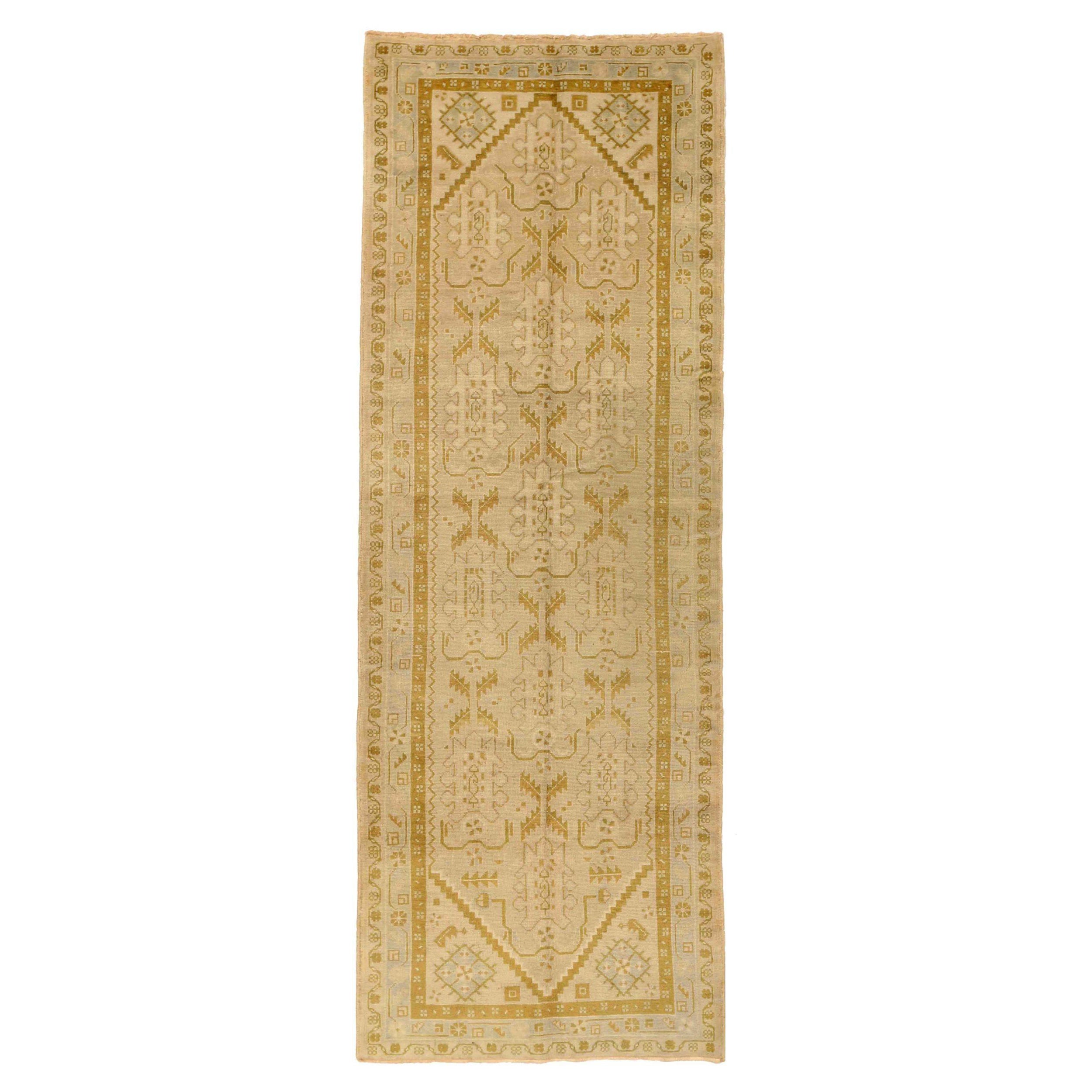 Alfombra Persa Malayer Small - Lana Diseño Amarillo Marfil - 75779