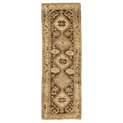 Tapis de course Persan Heriz - Laine Brown Design/One - 75824