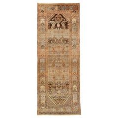 Alfombra Persa Shahsavan Small - Lana Marrón Marfil Rojo Design - 75800