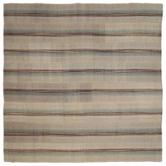Rug & Kilim Kilim - Laine Bleu Brown Design/One - 88388