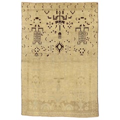 Petit tapis persan Malayer - Laine Brown Design/One - 76038