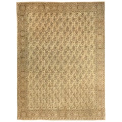 Tapis persan Tabriz - Laine Brown Design/One - 75877