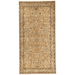 Persian Malayer Area Rugs - Wool Blue Brown Ivory Design - 76004