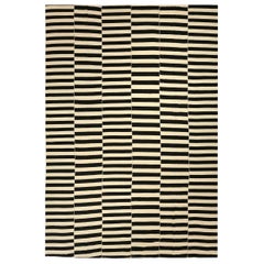 Tappeto Afghanistan & Kilim (rotondo) - Disegno in lana marrone avorio - 88626