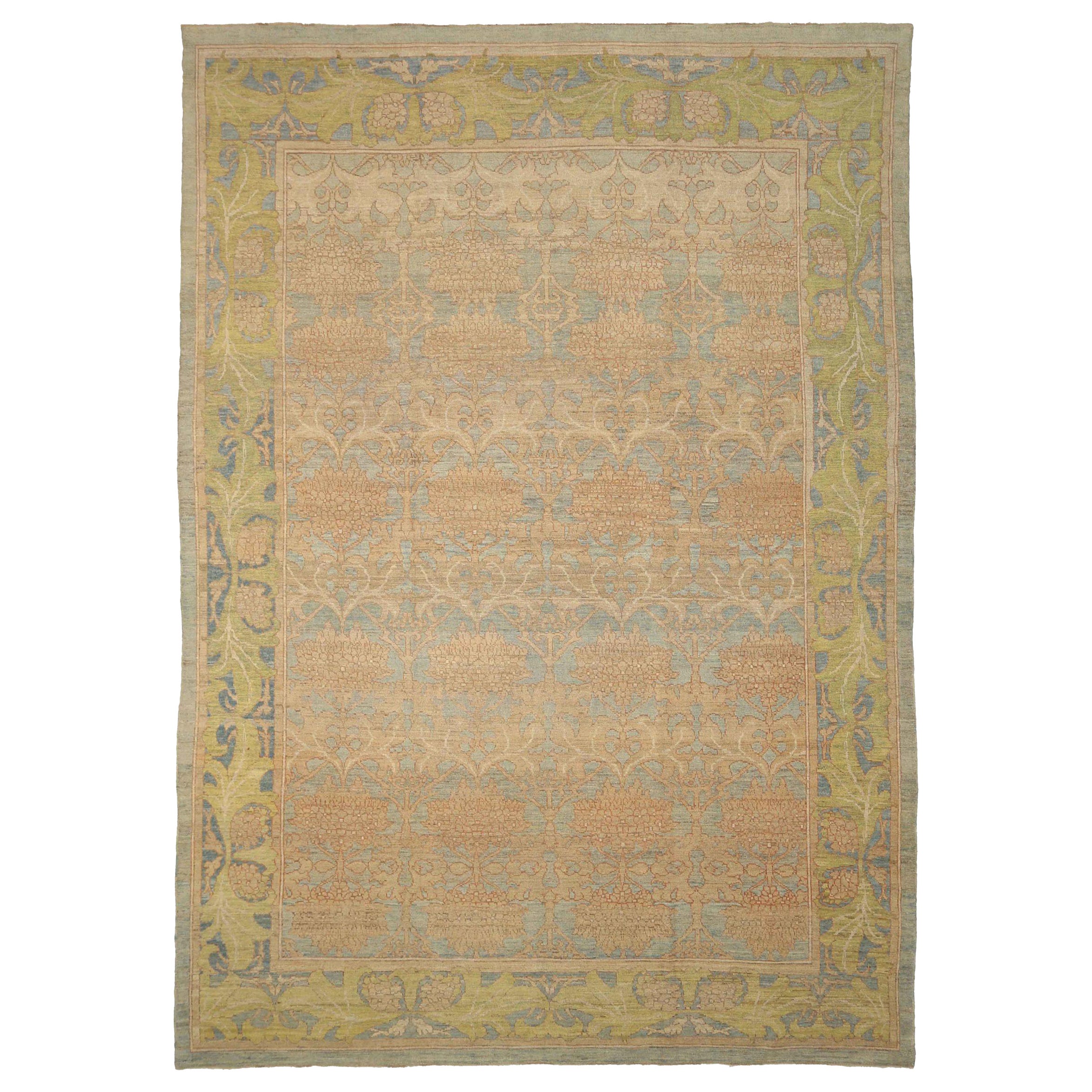 Tappeto Afghanistan Rose Collection'S - Lana Blu Rosa - 88541