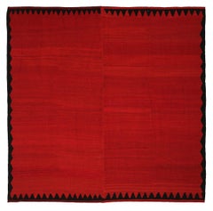 Rug & Kilim Afghanistan - Laine Noir Rouge Design - 88708