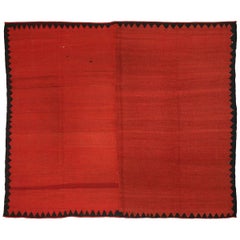 Rug & Kilim Persan - Laine Noir Rouge Design - 88810