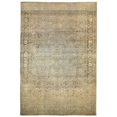 Tappeti persiani Tabriz - Lana Marrone Avorio Taupe - 88769