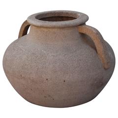 Rare Early Hillside Pottery Company Low Handled Vase