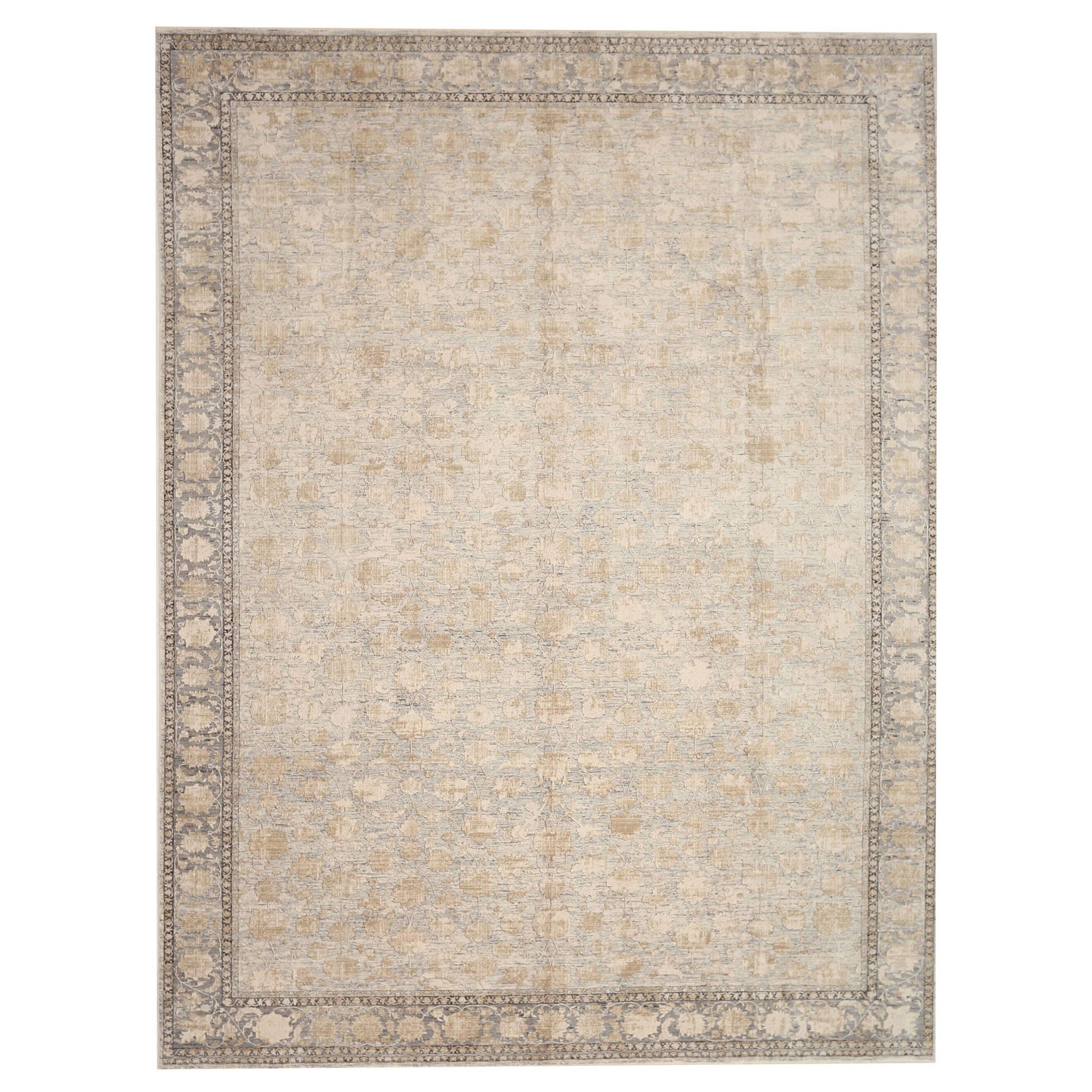 Tappeti Afghanistan Modern - Lana Avorio Taupe Design - 92664