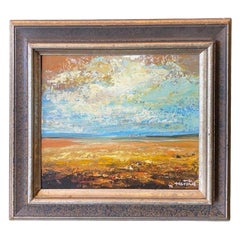 Hans Herold Signiertes Original impressionistisches Ölgemälde der Saskatchewan Prairie, Hans Herold