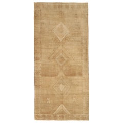 Turkey Kars Area Rugs - Wool Brown Taupe Design - 92676