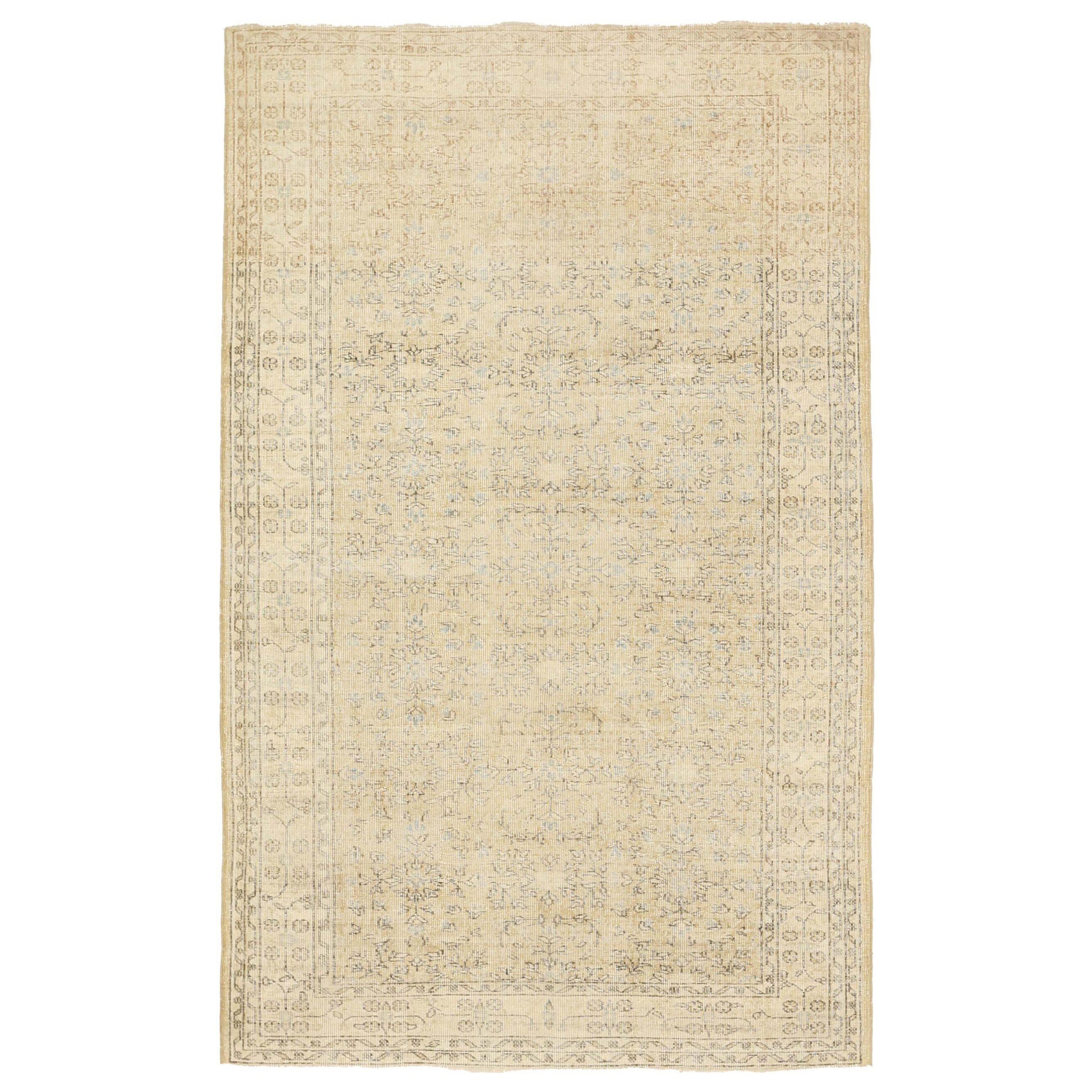 Tappeto Turchia Kayseri Small Design - Lana Avorio - 92744 in vendita