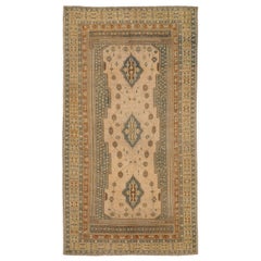 Turkey Anatoly Area Rugs - Wool Brown Gray Ivory Design - 92745